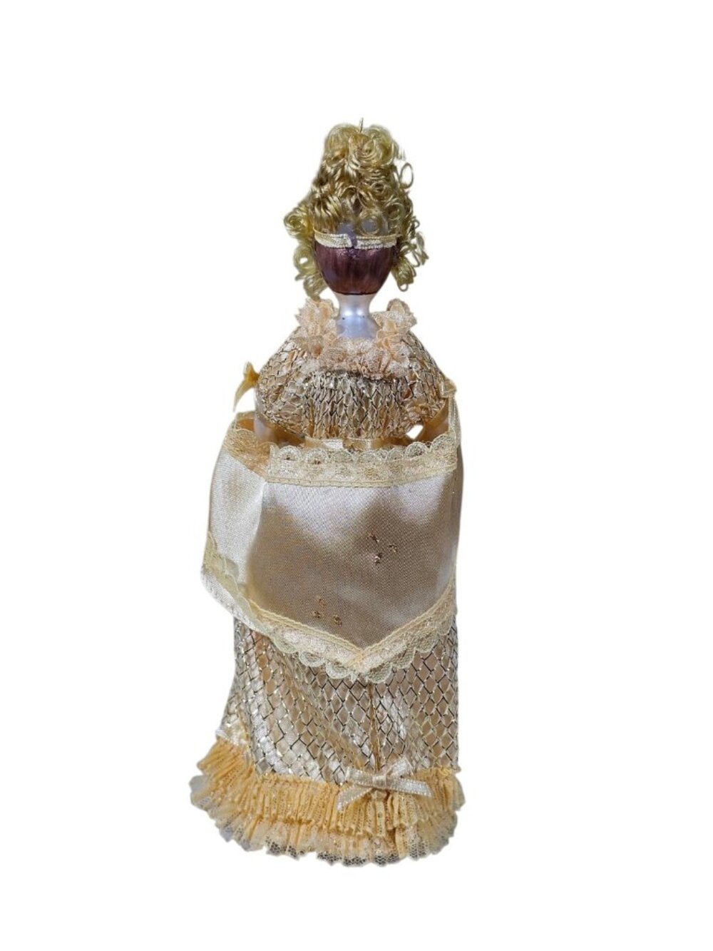 Kurt S. Adler The Mystique Collection Glass Ornament 8" Lady Victorian Dress VTG - Picture 2 of 9